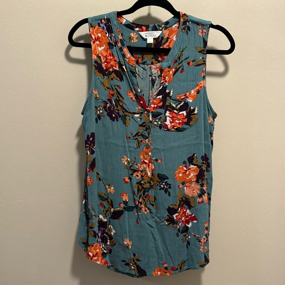 Market & Spruce sleeveless blouse